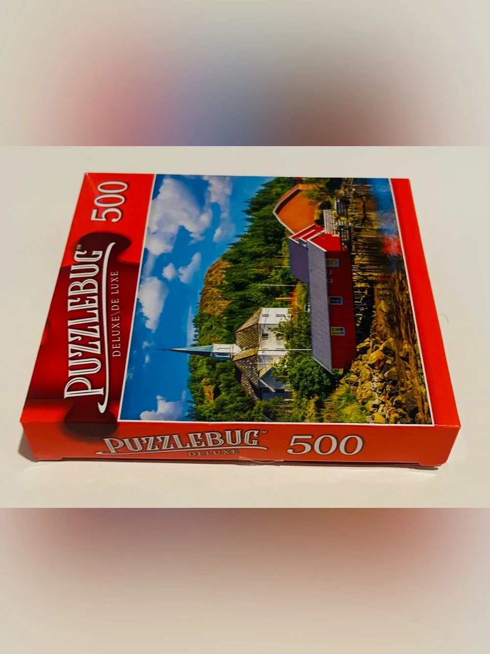 New “Moskenes Fishing Village in Lofoten Islsnds, Norway” 500 Pieces Puzzlebug